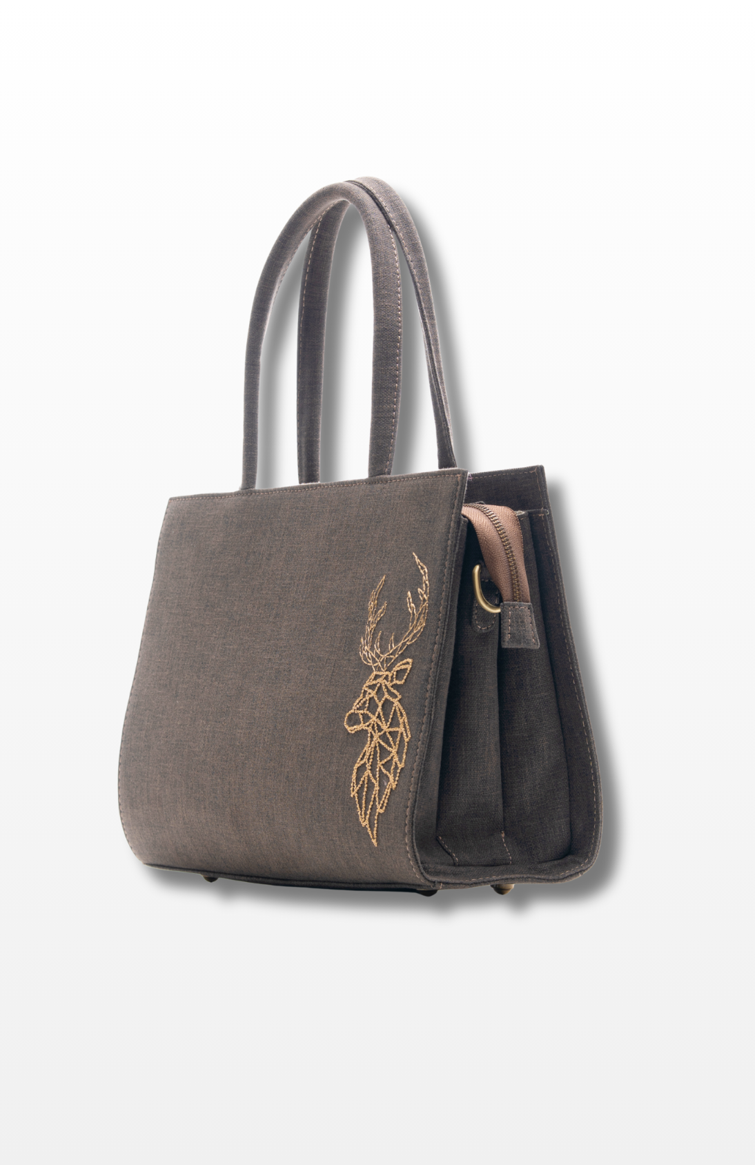 Golden Deer (Medium Tote Bag)