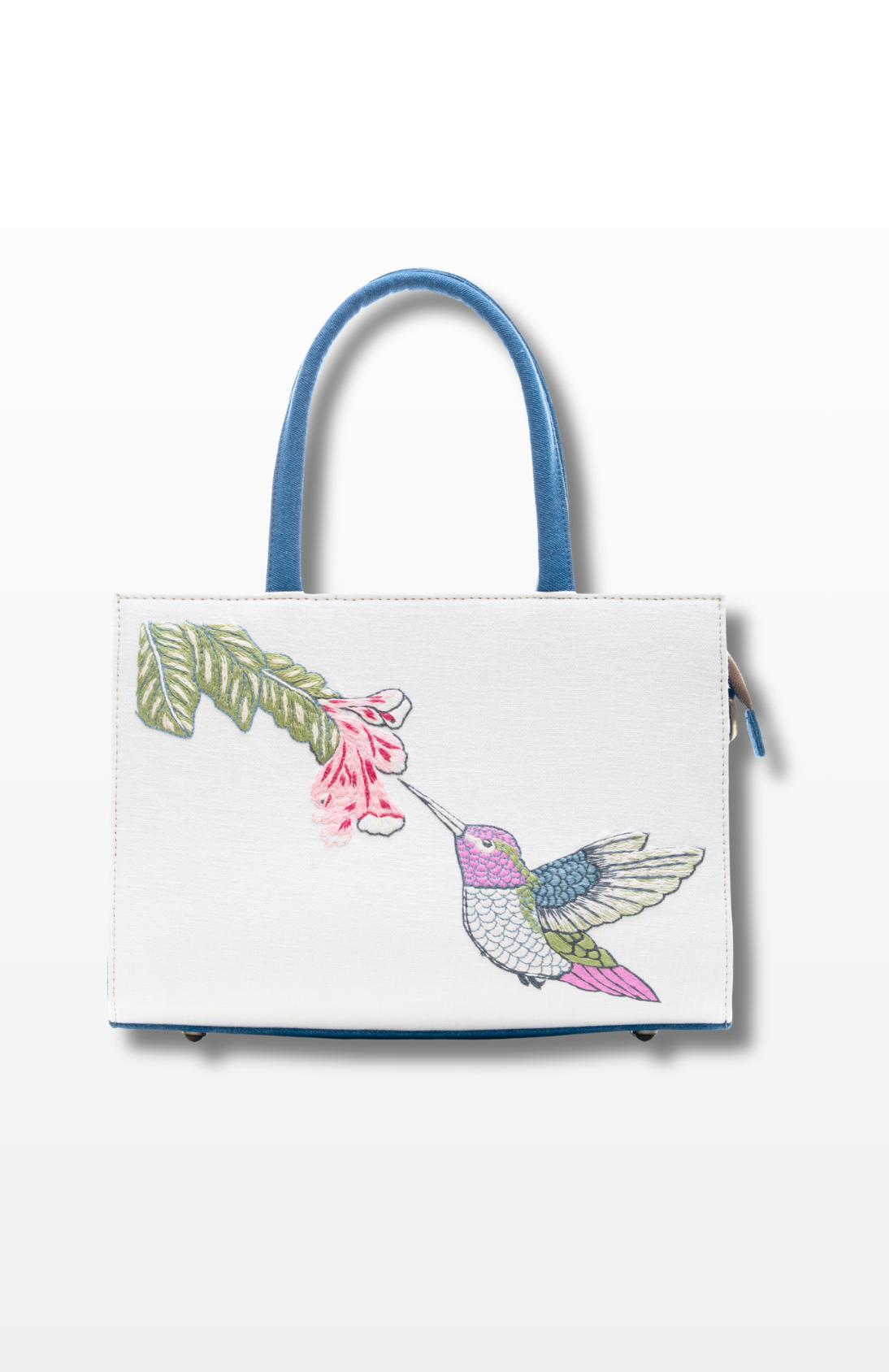 Feather & Bloom tote bag by the brand Story of Strings.
