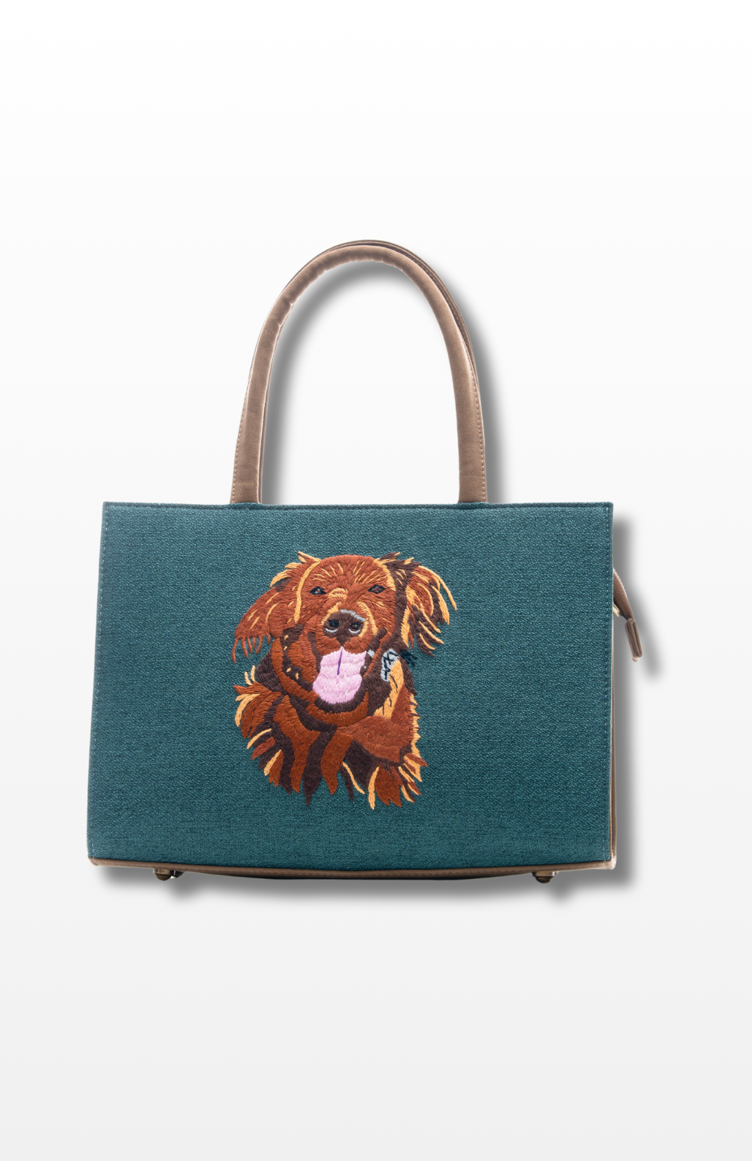 Fur-Ever Mine (Teal) tote bag by the brand Story of Strings.