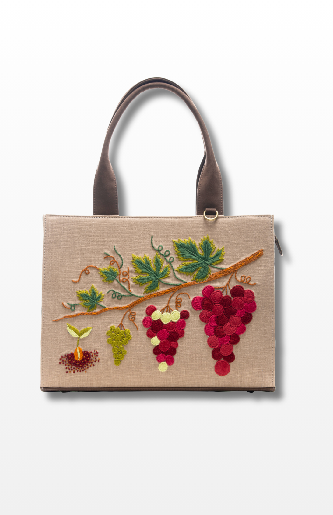 Heirloom Vines handbag by the brand Story of Strings.