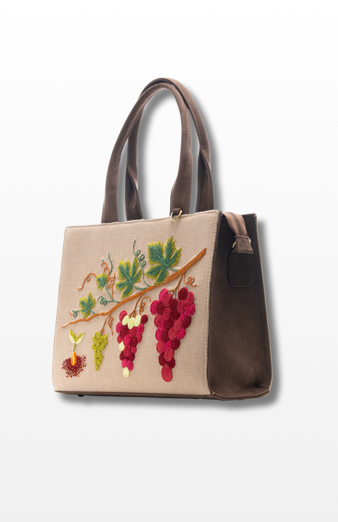 Heirloom Vines handbag by the brand Story of Strings.