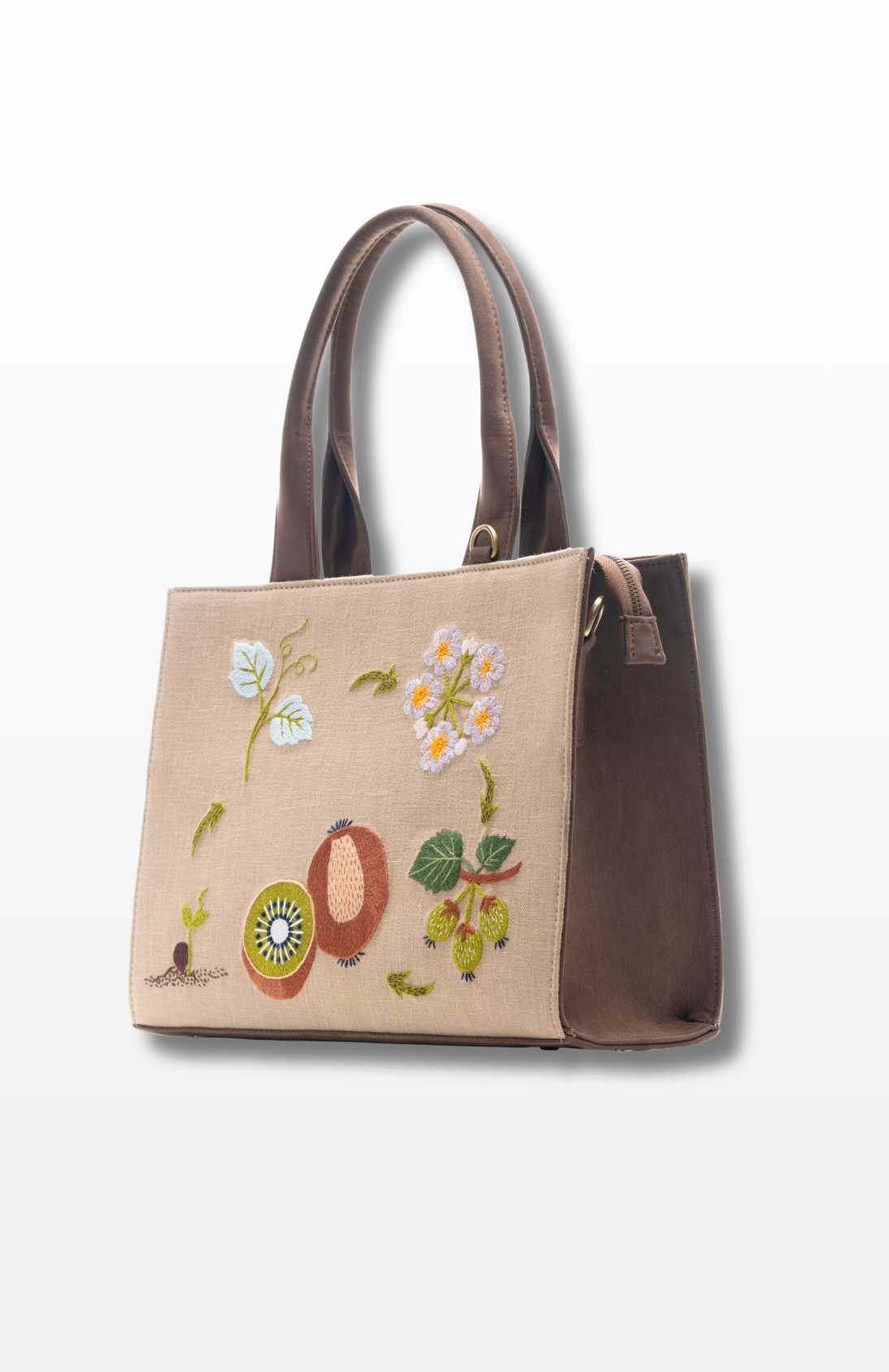 Kiwi Orchard handbag by the brand Story of Strings.