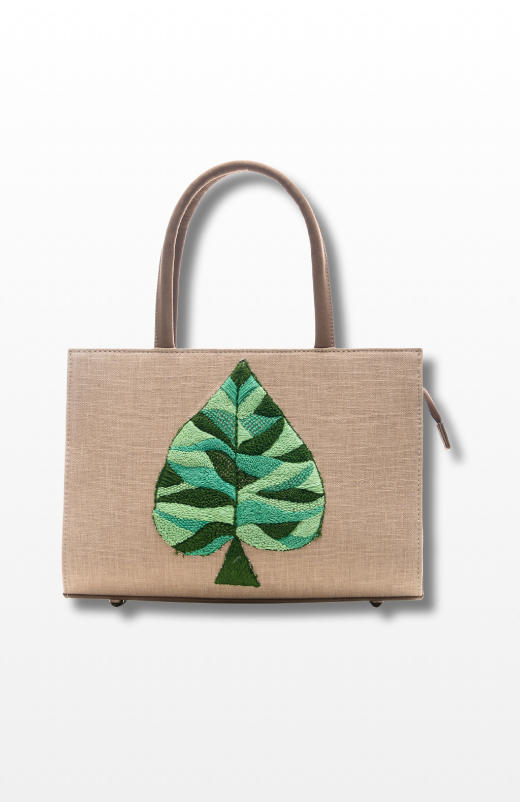 The Quiet Green medium tote bag by the brand Story of Strings.