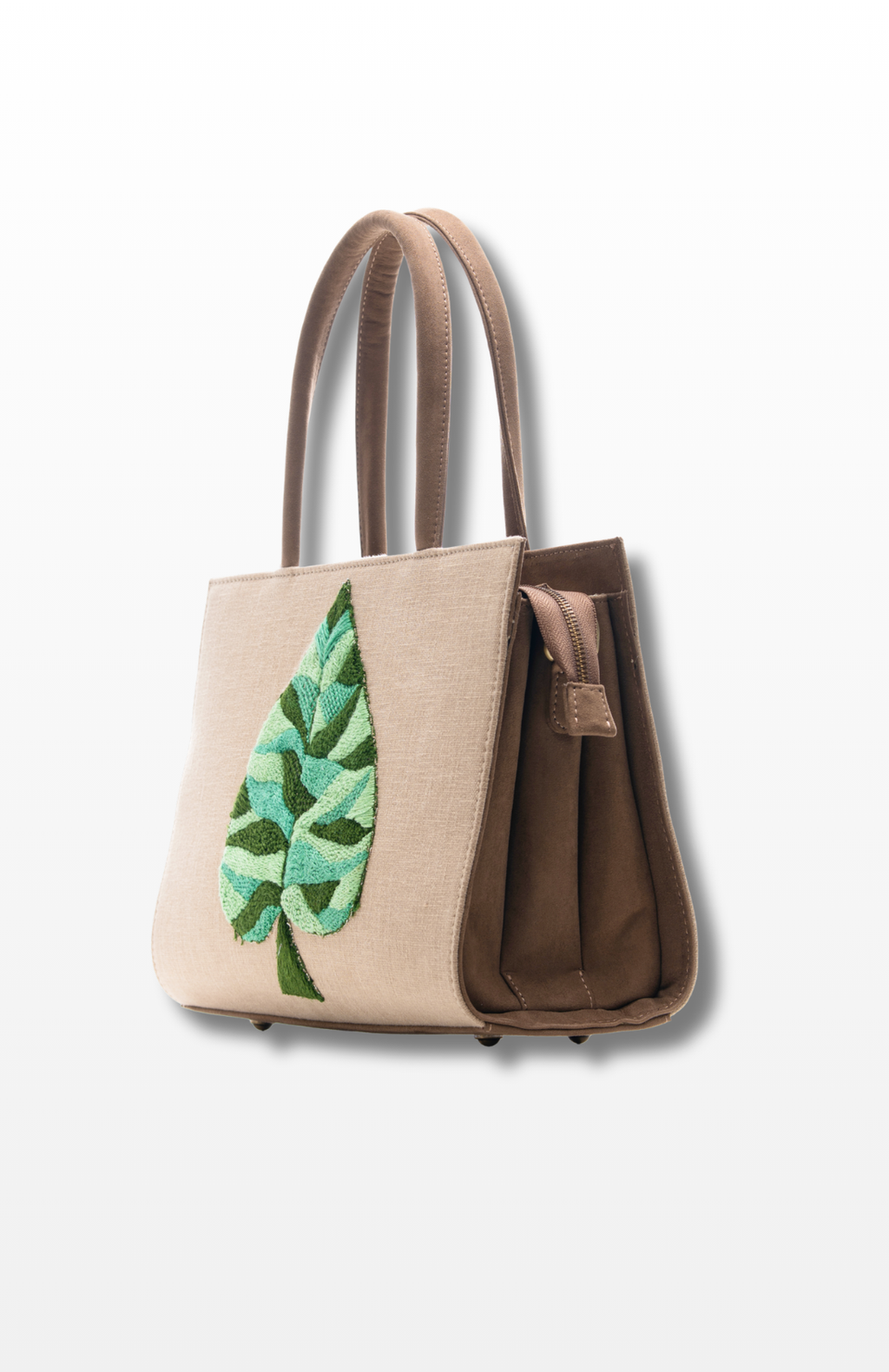 The Quiet Green medium tote bag by the brand Story of Strings.