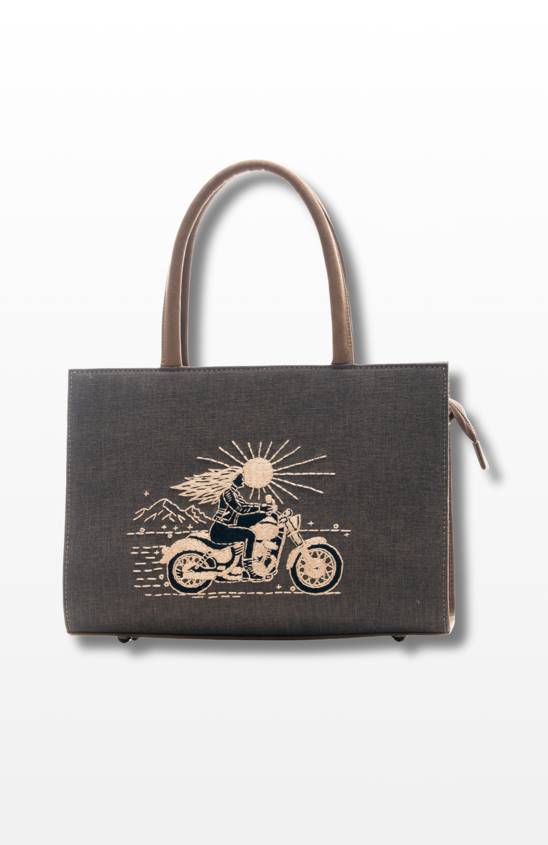 The Silver Road (Medium Tote Bag) by the brand Story of Strings.