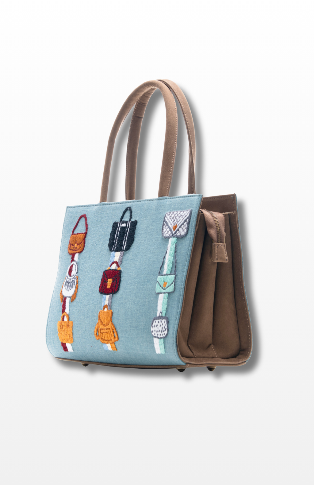 The Style Edit tote bag by the brand Story of Strings. 
