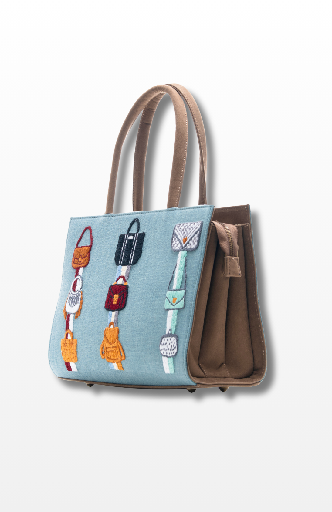 The Style Edit tote bag by the brand Story of Strings. 
