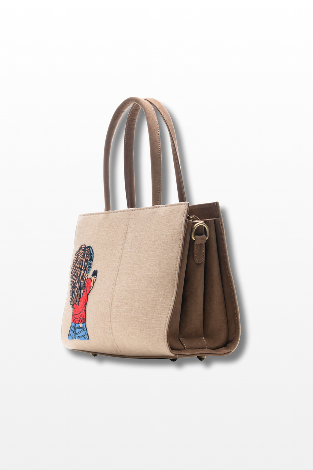 Steady Aim handbag by the brand Story of Strings.